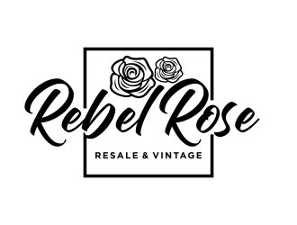Rebel Rose - Resale & Vintage logo design by maseru