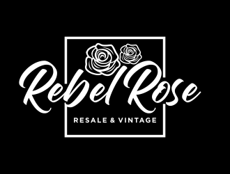 Rebel Rose - Resale & Vintage logo design by maseru