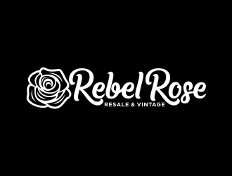 Rebel Rose - Resale & Vintage logo design by maseru