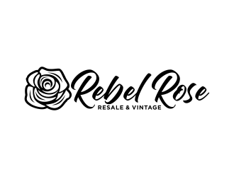 Rebel Rose - Resale & Vintage logo design by maseru