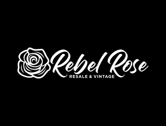Rebel Rose - Resale & Vintage logo design by maseru