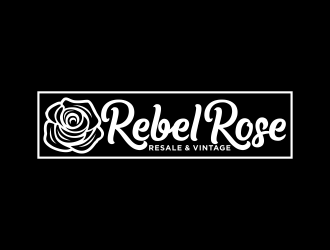 Rebel Rose - Resale & Vintage logo design by maseru