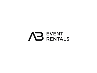 AB Event Rentals logo design by logitec