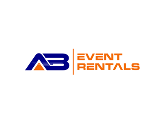 AB Event Rentals logo design by alby