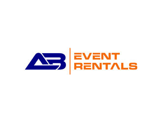 AB Event Rentals logo design by alby