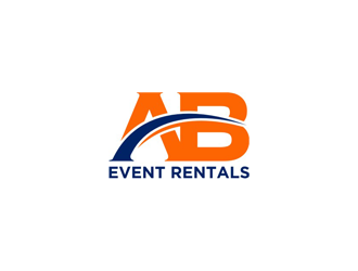 AB Event Rentals logo design by zeta