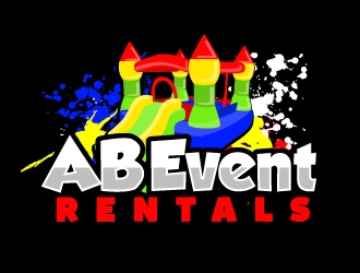 AB Event Rentals logo design by ElonStark