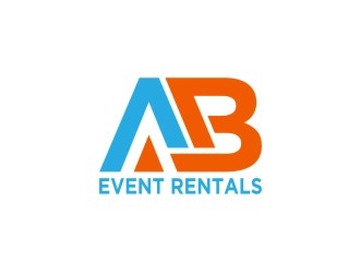 AB Event Rentals logo design by agil