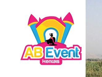 AB Event Rentals logo design by zakdesign700