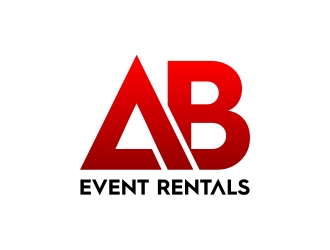 AB Event Rentals logo design by excelentlogo