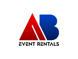 AB Event Rentals logo design by excelentlogo