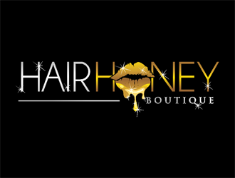 Hair Honey Boutique logo design by coco