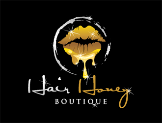 Hair Honey Boutique logo design by coco