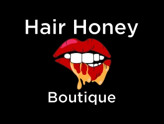 Hair Honey Boutique logo design by Mirza