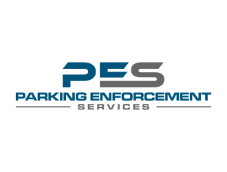 parking enforcement services - PES logo design by dewipadi