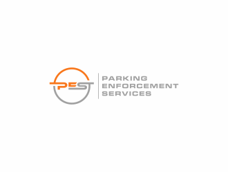 parking enforcement services - PES logo design by checx