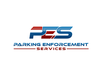 parking enforcement services - PES logo design by mbamboex