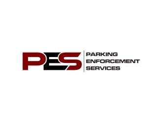 parking enforcement services - PES logo design by agil