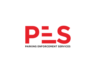 parking enforcement services - PES logo design by Greenlight