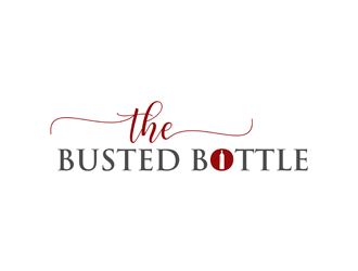 The Busted Bottle logo design by ndaru