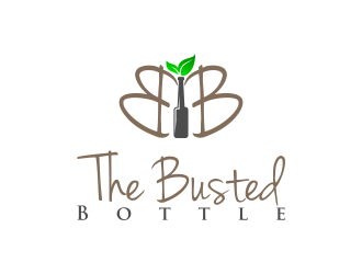The Busted Bottle logo design by Purwoko21