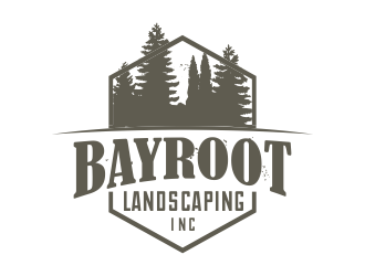 BayRoot Landscaping Inc. logo design by YONK