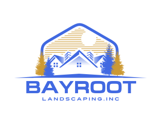 BayRoot Landscaping Inc. logo design by AisRafa