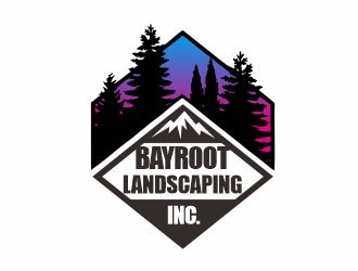 BayRoot Landscaping Inc. logo design by hkartist