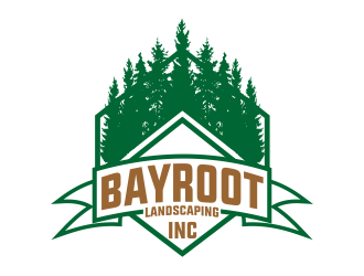 BayRoot Landscaping Inc. logo design by beejo