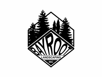 BayRoot Landscaping Inc. logo design by santrie