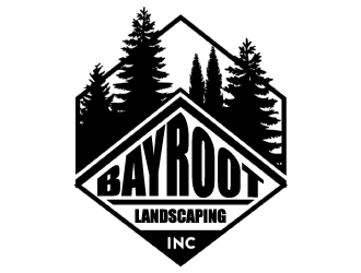 BayRoot Landscaping Inc. logo design by abss