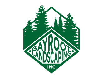BayRoot Landscaping Inc. logo design by rykos