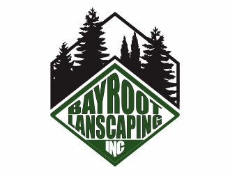 BayRoot Landscaping Inc. logo design by Ibbalembun