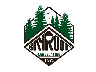 BayRoot Landscaping Inc. logo design by DreamLogoDesign
