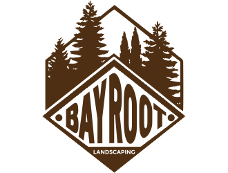 BayRoot Landscaping Inc. logo design by aldesign