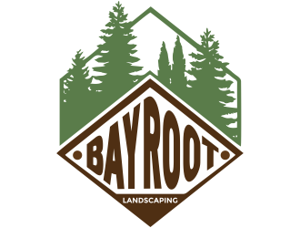 BayRoot Landscaping Inc. logo design by aldesign