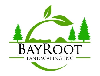 BayRoot Landscaping Inc. logo design by jetzu