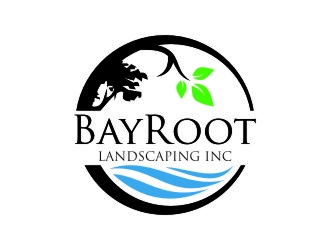 BayRoot Landscaping Inc. logo design by jetzu