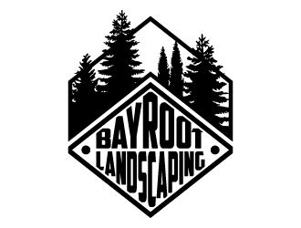 BayRoot Landscaping Inc. logo design by WRDY