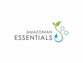 AMAZONIAN ESSENTIALS logo design by santrie