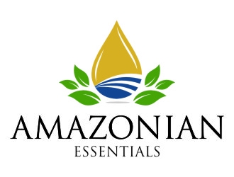 AMAZONIAN ESSENTIALS logo design by jetzu