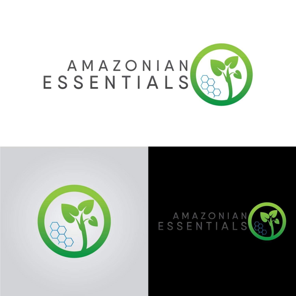 AMAZONIAN ESSENTIALS logo design