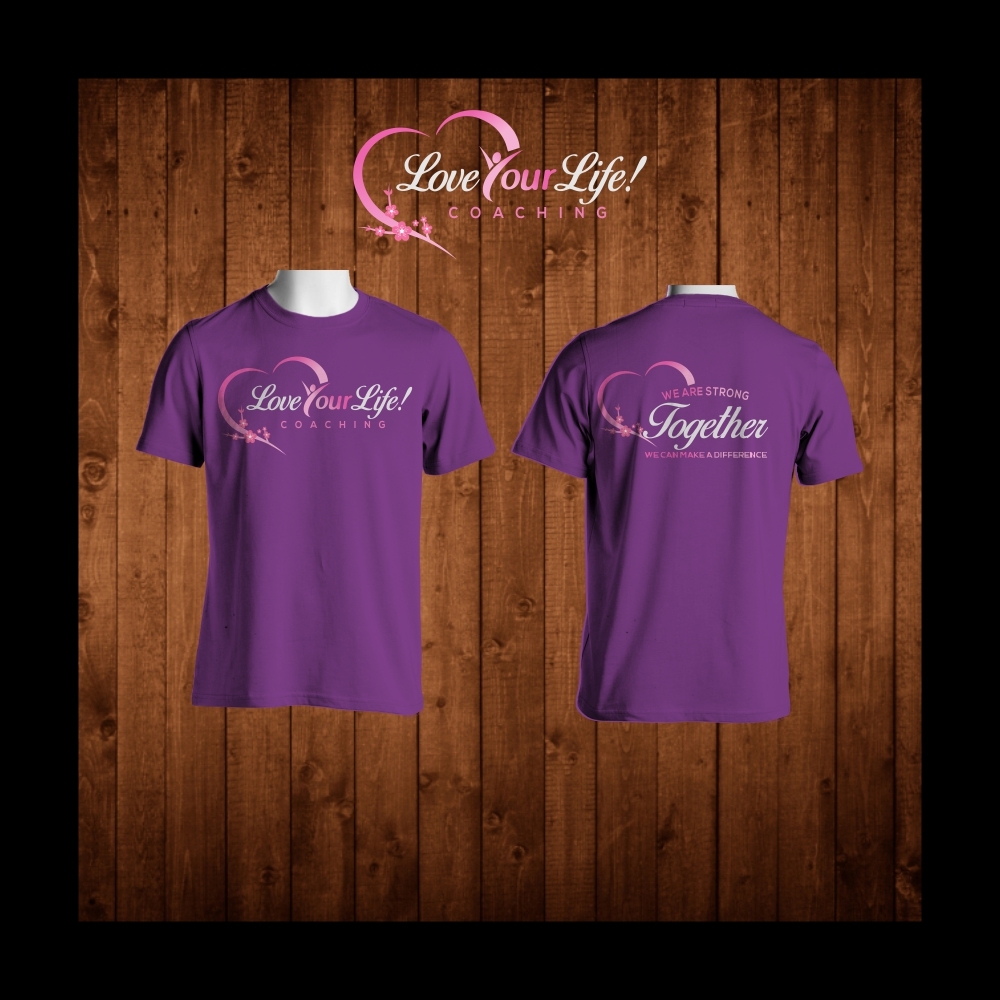 Love Your Life! Coaching logo design by berkahnenen