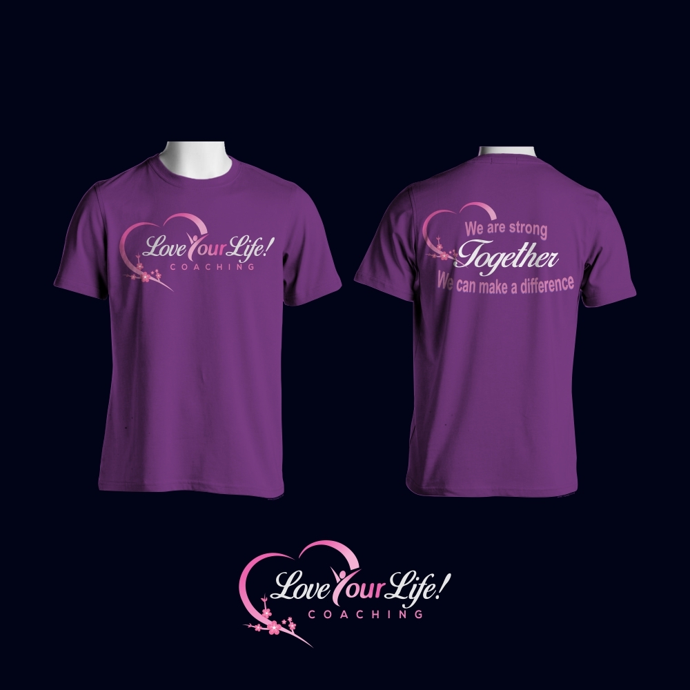 Love Your Life! Coaching logo design by berkahnenen