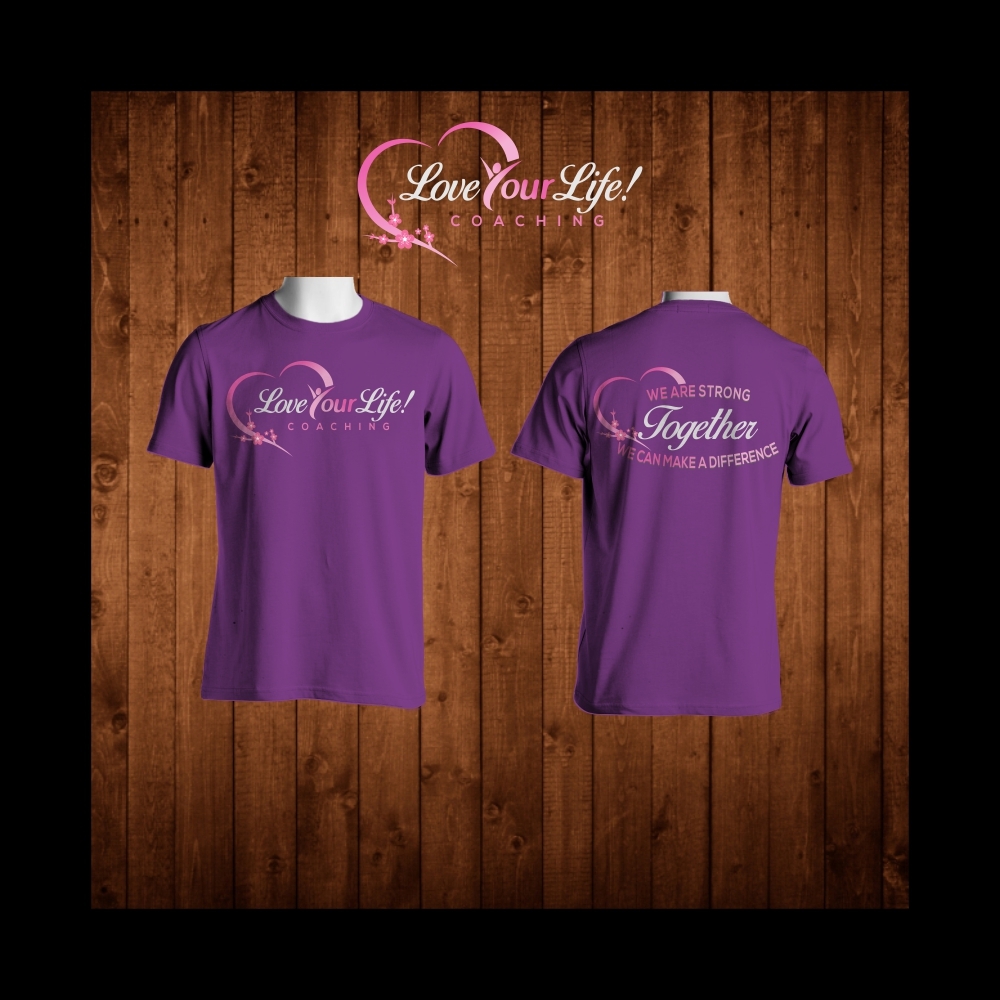 Love Your Life! Coaching logo design by berkahnenen