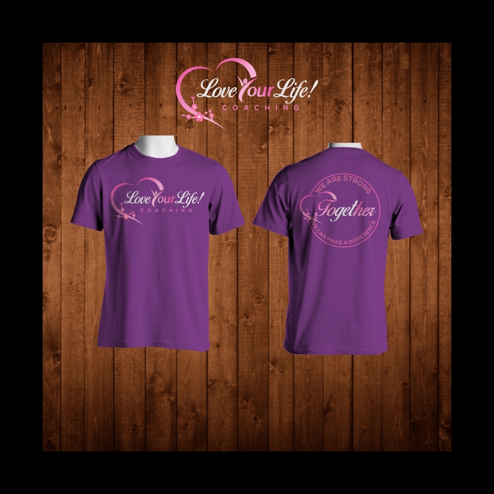 Love Your Life! Coaching logo design by berkahnenen