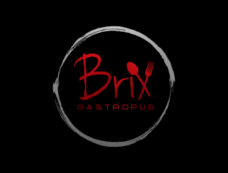Brix Gastropub logo design by afra_art