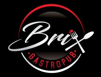 Brix Gastropub logo design by logopond