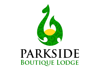 Parkside Boutique Lodge logo design by BeDesign