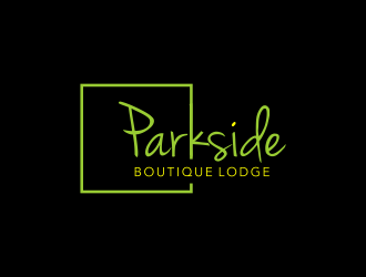 Parkside Boutique Lodge logo design by ubai popi